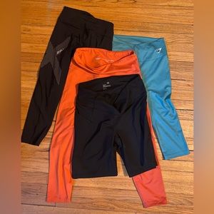 Bundle of 4 Ladies’ Large Assorted Length Leggings 🤸 🤸‍♀️